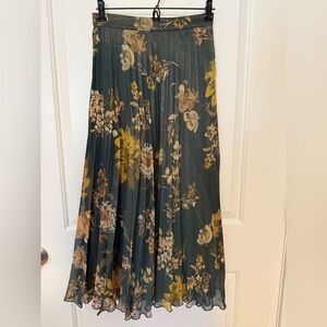 Zara Pleated Mini Skirt